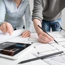 Travail d’étude et de lecture des plans
